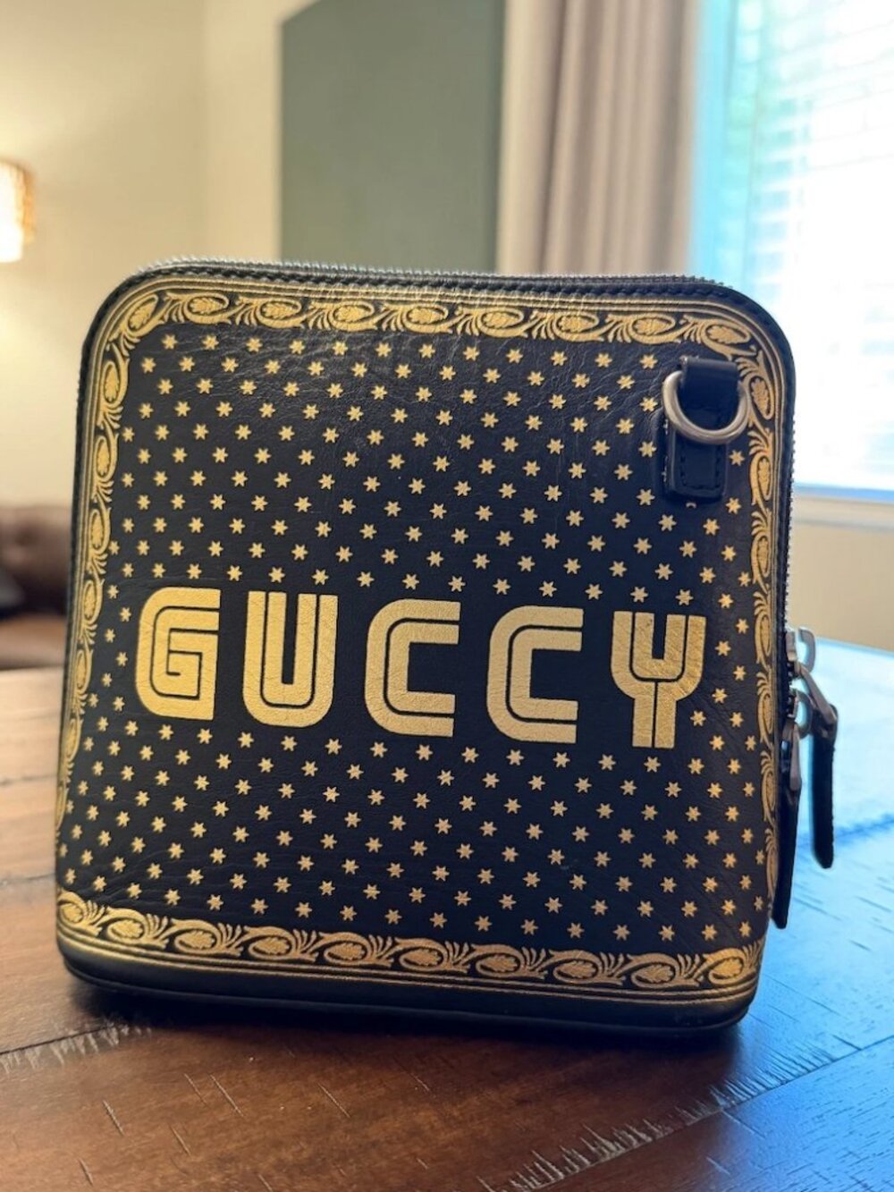 Gucci x Sega Black Dome Mini Crossbody Shoulder Bag - MSRP $1790